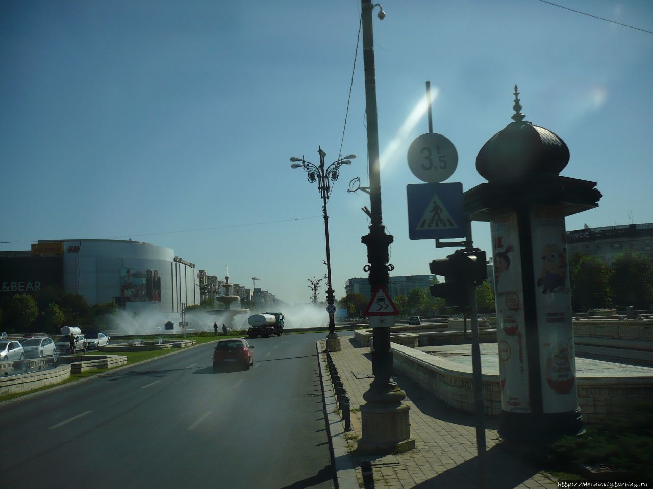 Короткая прогулка по центру Бухареста Бухарест, Румыния