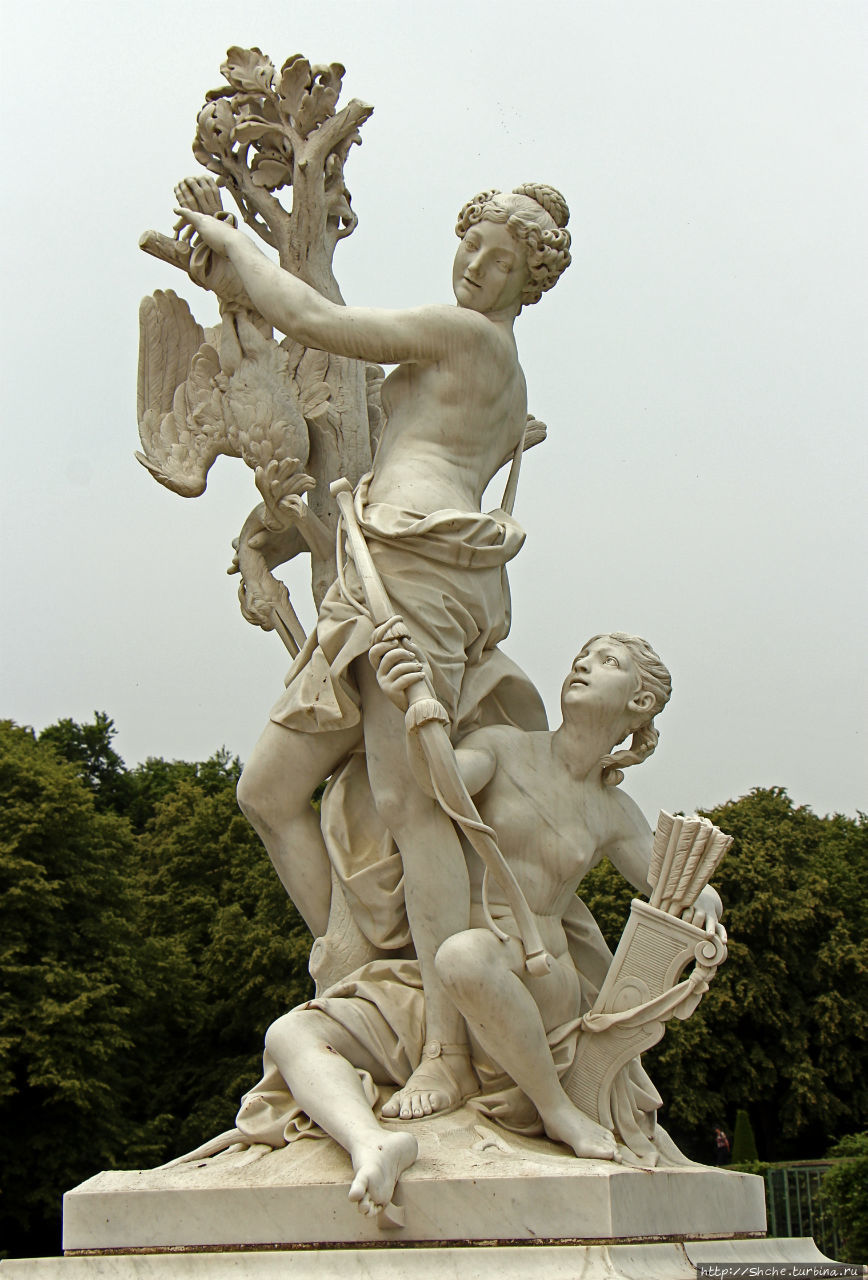 Мраморные скульптуры дворцово-паркового комплекса Потсдама Потсдам, Германия