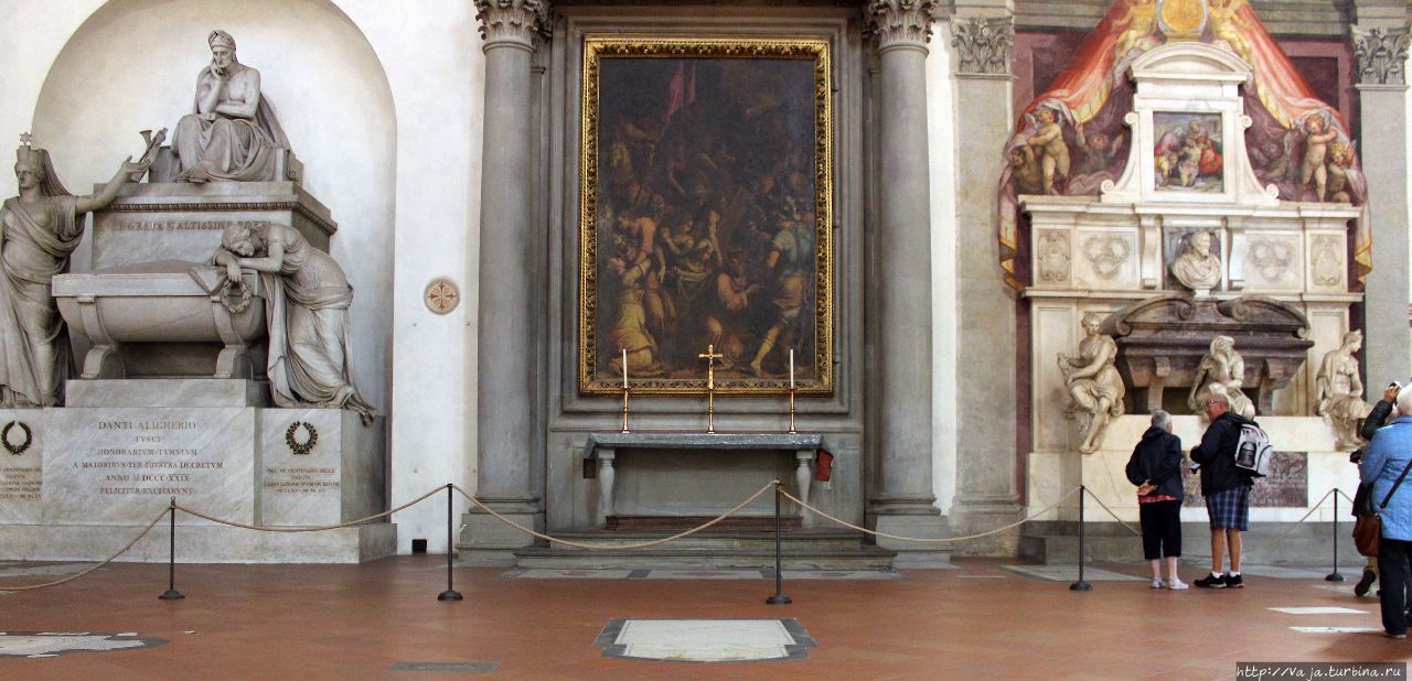 Базилика Санта- Кроче. Первая часть Флоренция, Италия