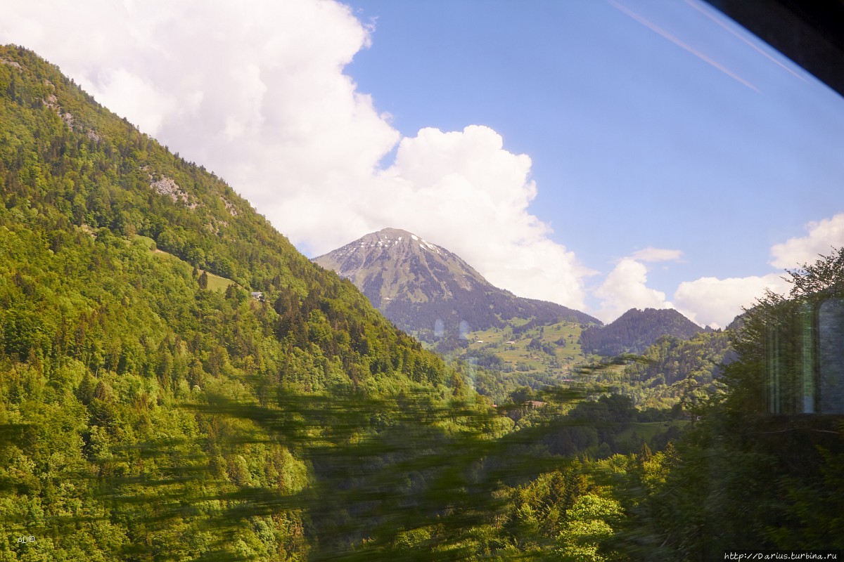 Женева — Ледник (Glacier) 3000, Альпы Женева, Швейцария