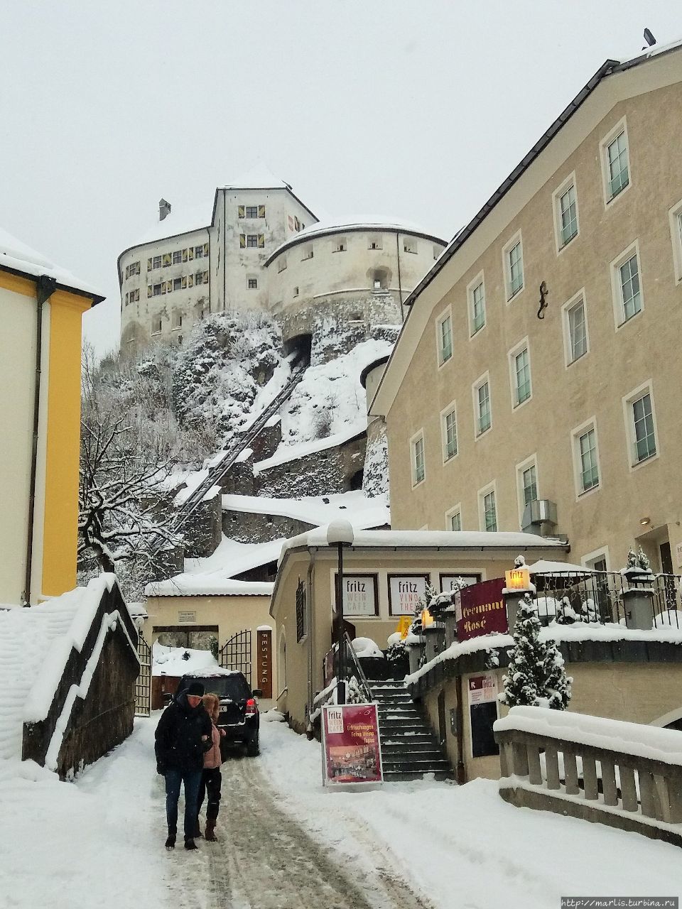Немного зимнего Куфштайна Куфштайн, Австрия