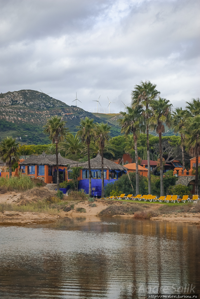 Бушующий октябрьский океан Тарифа, Испания