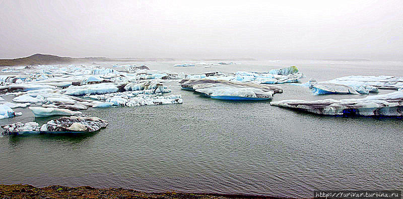 Вокруг Исландии за 10 дней. Ледяная лагуна Ватнайёкюдль Национальный Парк, Исландия