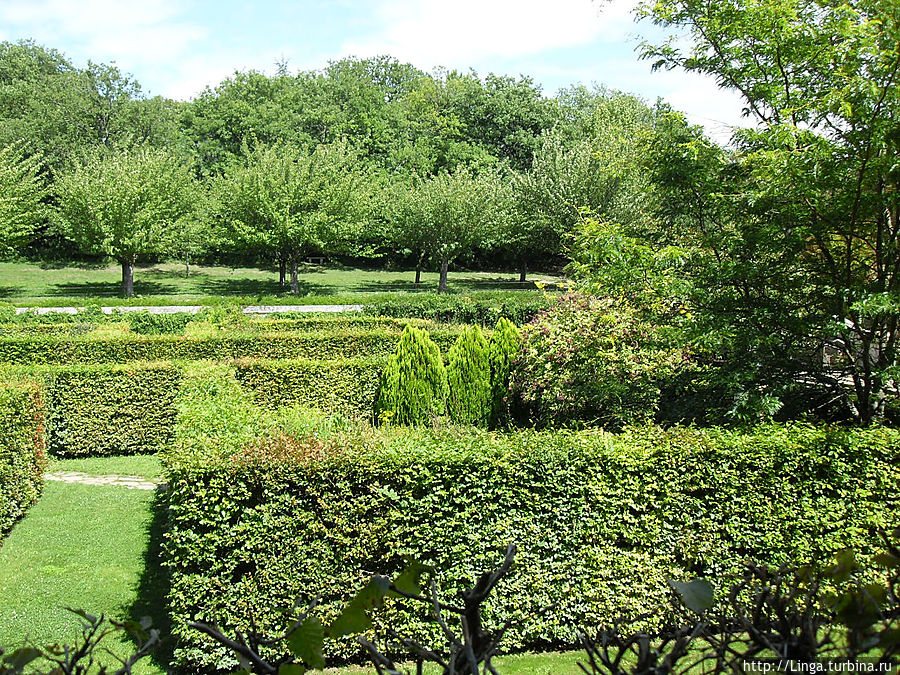 Садово-парковое искусство замка Борегар Селлет, Франция