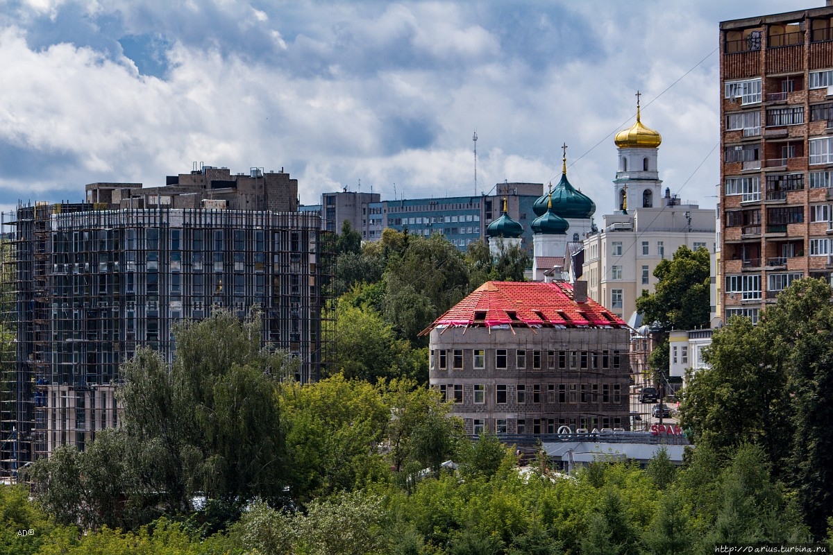 Нижний Новгород — Виды со стен Нижегородского кремля Нижний Новгород, Россия