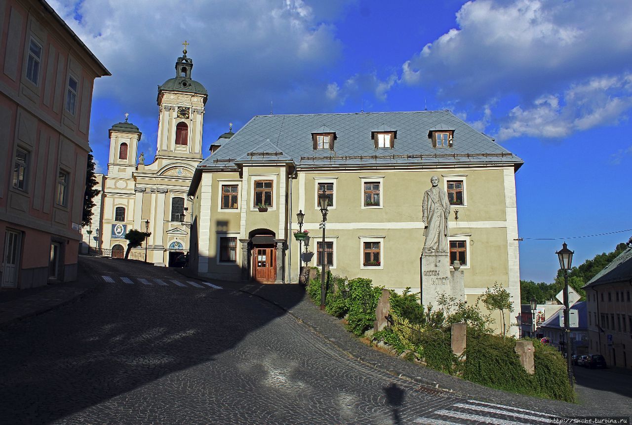 Знакомство с городом Банска-Штьявницей (объект ЮНЕСКО №618) Банска-Штьявница, Словакия