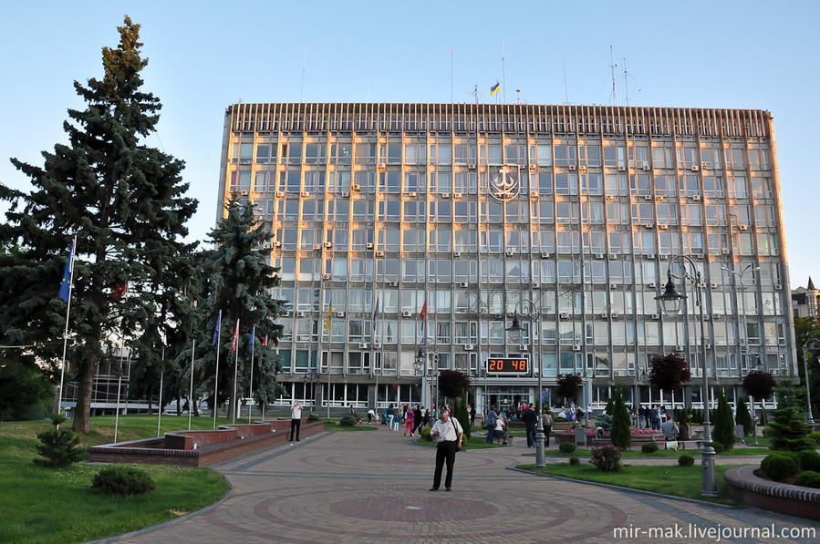 Здание Винницкого городского совета. Винница, Украина