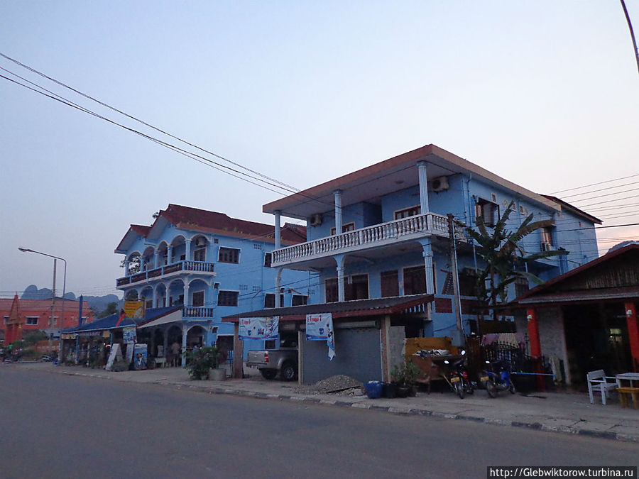 Город Ванвьенг Ванвьенг, Лаос