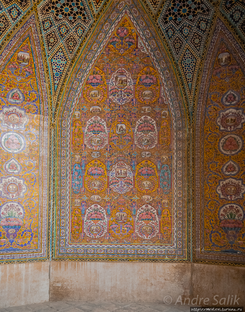 Иран. Шираз. Мечеть Насир аль-Мульк Шираз, Иран