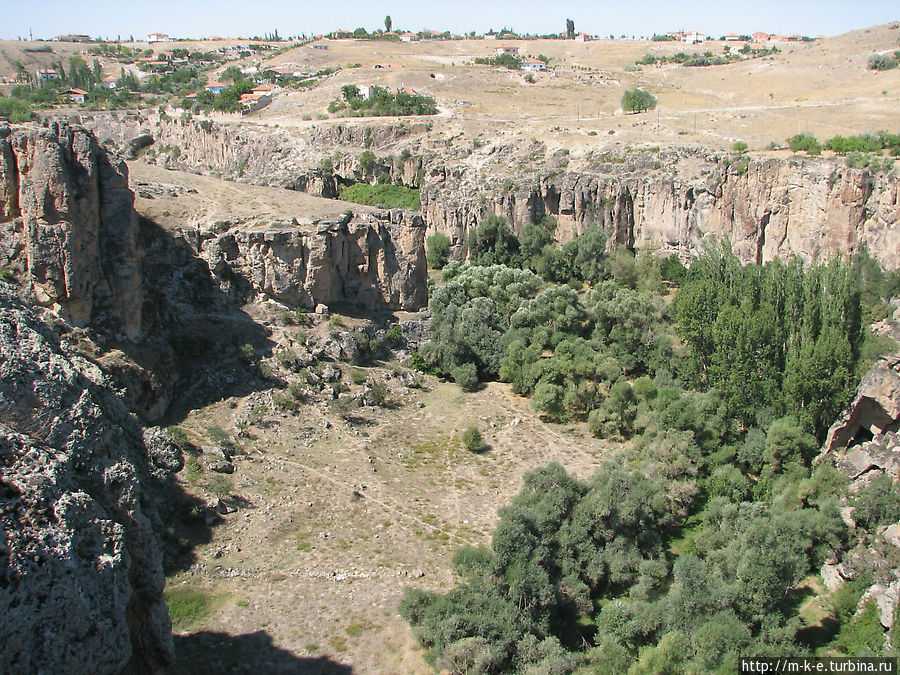 Ущелье за деревней Ихлара Ихлара (долина), Турция