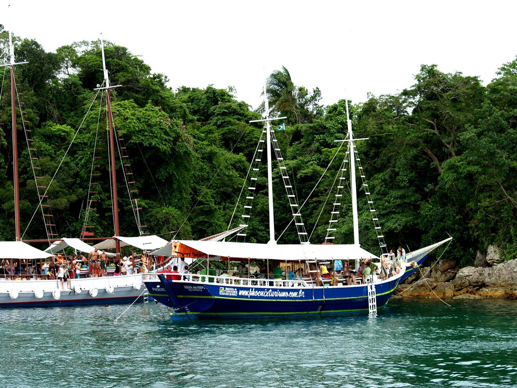 Голубая Лагуна Остров Илья-Гранди, Бразилия