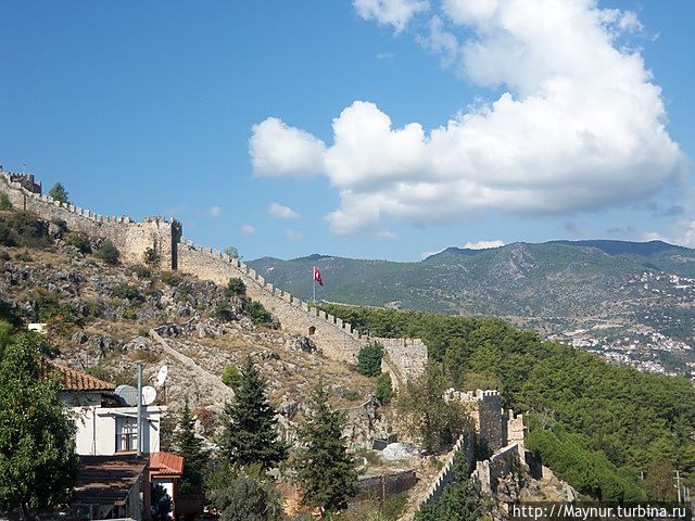 Сельджукская крепость Алания, Турция