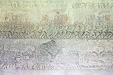Южная галерея Ангкор Вата. Ад (внизу) и рай (наверху)