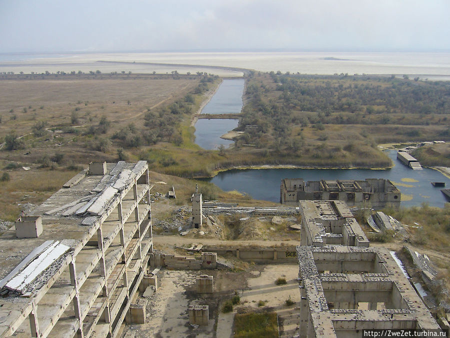 Акташское соленое озеро