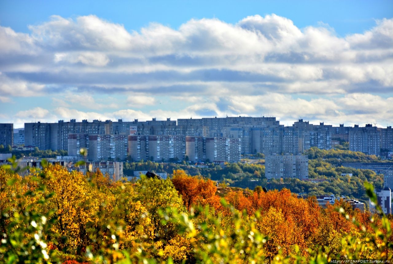 Площадь Пять Углов Мурманск, Россия