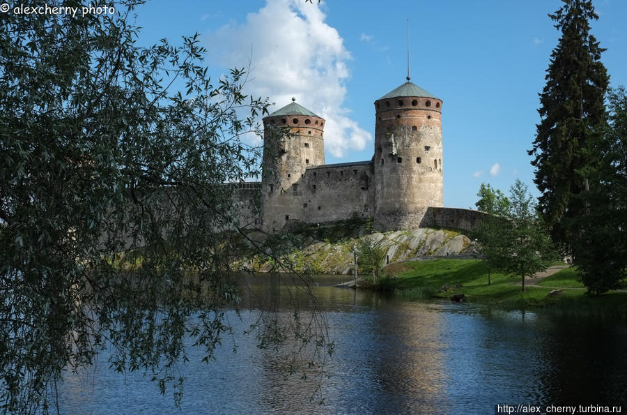 Старая крепость в Савонлинна Пункахарью, Финляндия