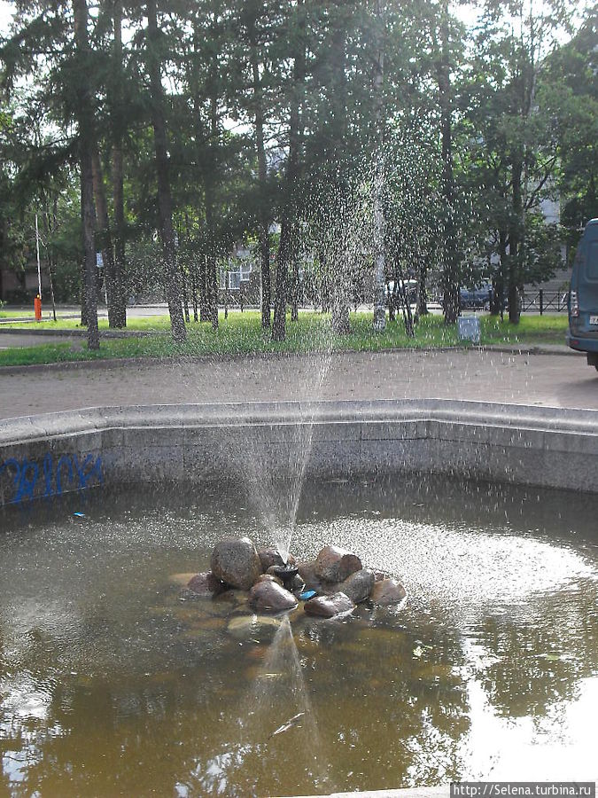 Маленький уютный городок Всеволожск, Россия