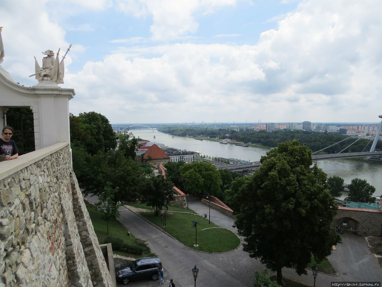 Братислава — город на Дунае Братислава, Словакия