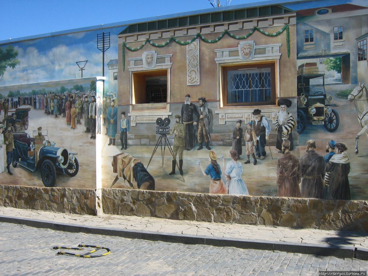 граффити в караимском квартале Республика Крым, Россия