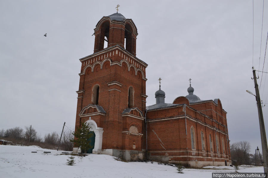 Церковь Бориса и Глеба в селе Секирино Скопин, Россия