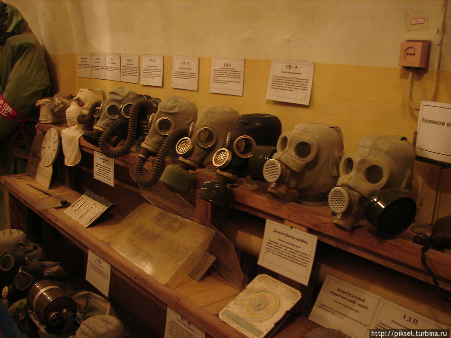 Музей противогазов и других средств химической защиты Коростень, Украина