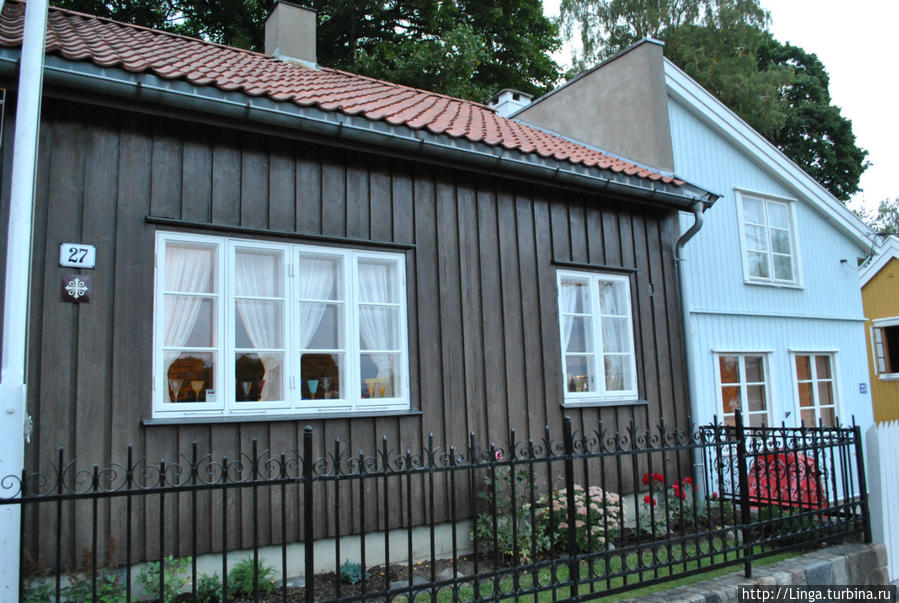 Игрушечные домики Телхусбаккен Осло, Норвегия