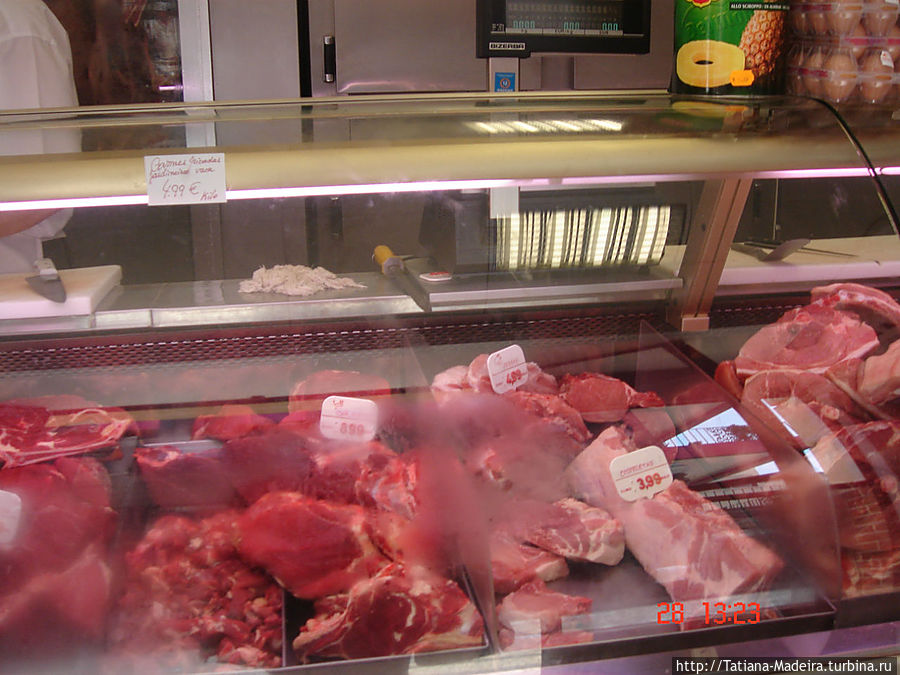 Частная мясная лавка.