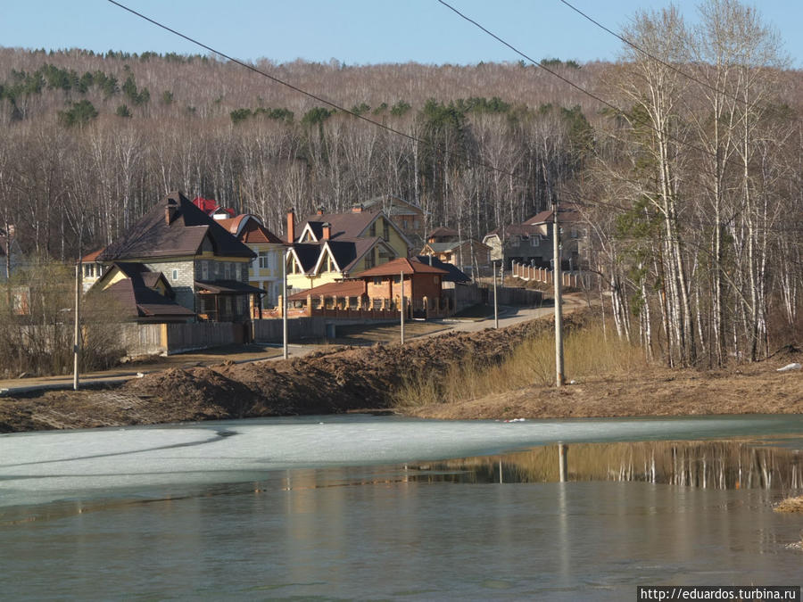 Зелёный лёд — пикников предвестник))) Красноярск, Россия