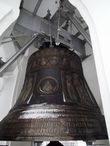 «Царь-колокол» (вес 72 тонны) — самый большой колокол в православном мире