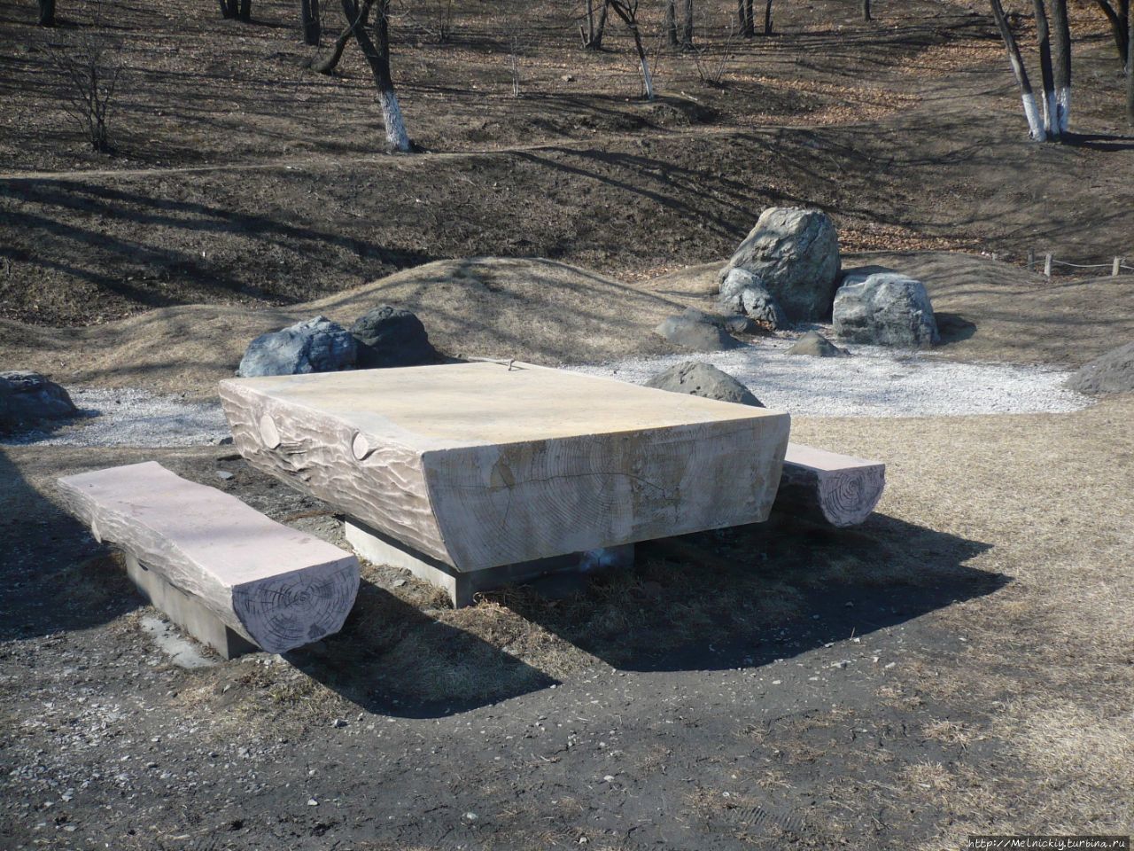 Памятник  дружбы  «Сад камней» Находка, Россия