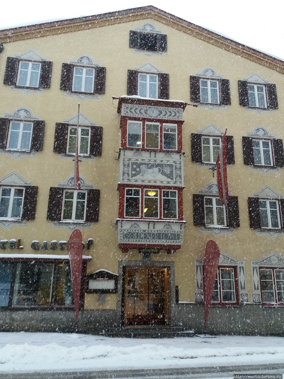 Немного зимнего Куфштайна Куфштайн, Австрия