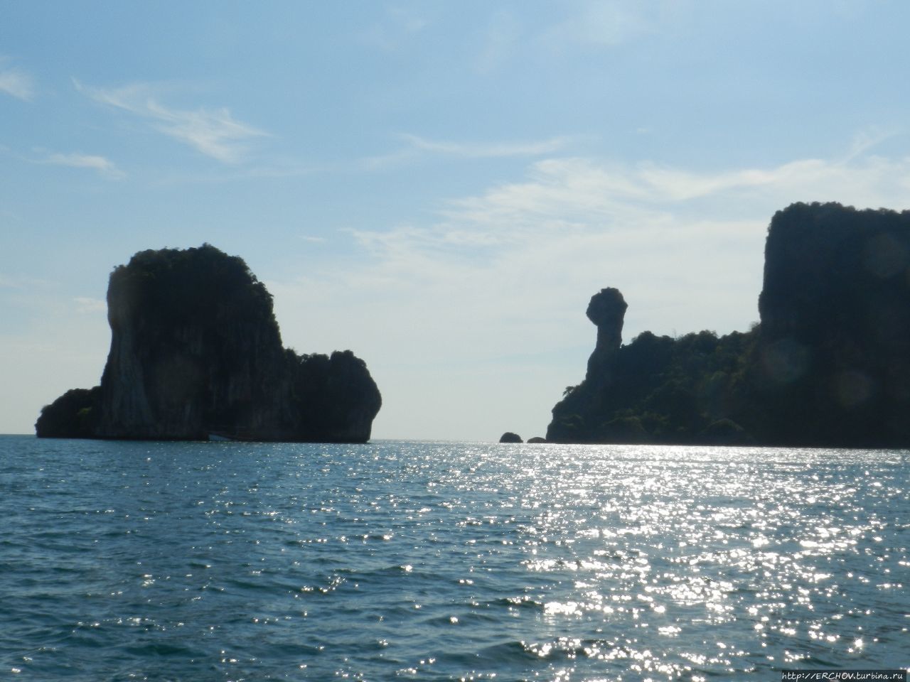 Экскурсия по островам. Ч — 4. Полуостров Рейли. Пляж Прананг Краби, Таиланд