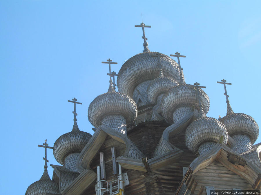 Церковь Преображения Господня. 1714 год. Мурманская область, Россия