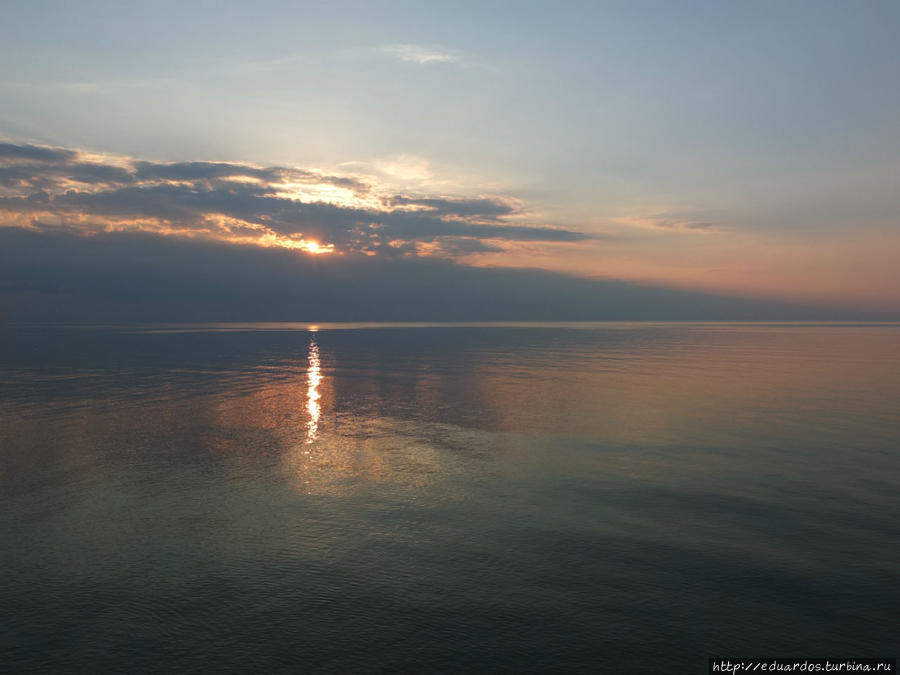 Когда горит вода в Балтийском море Светлогорск, Россия