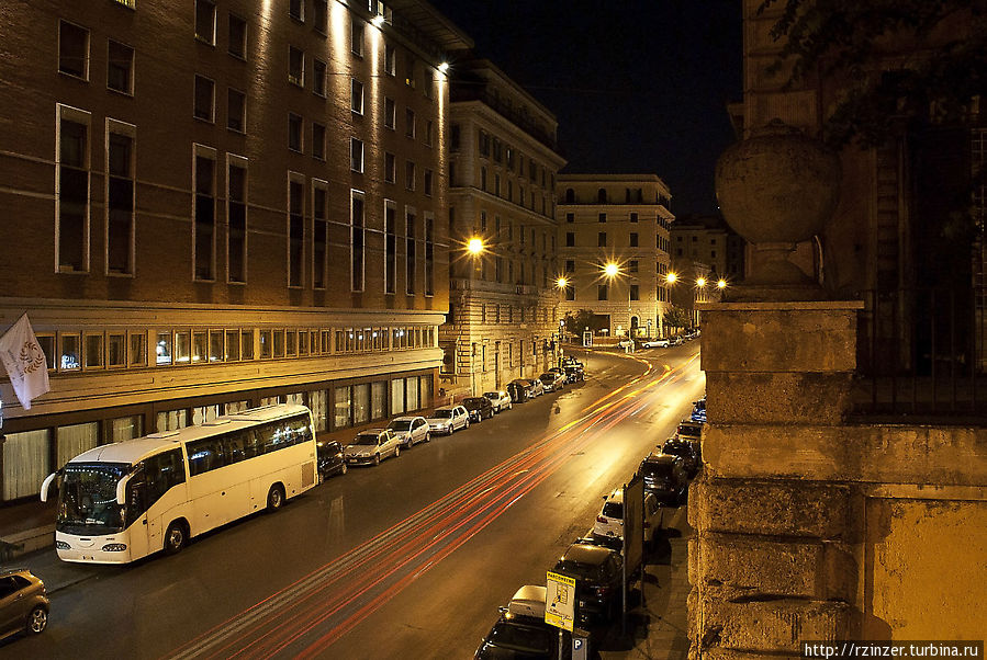 Ночь и Рим Рим, Италия