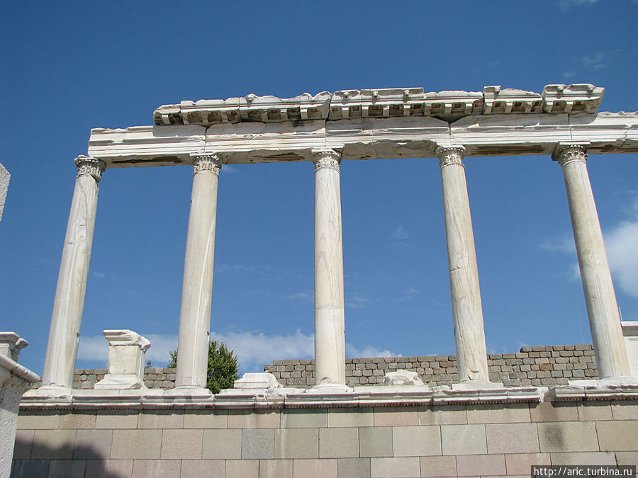 Акрополь,Бергама Восточная Анатолия, Турция