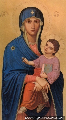 Икона «Дева Мария Снежная» из Польши (Из Интернета) Шкаљари, Черногория