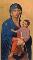 Икона «Дева Мария Снежная» из Польши (Из Интернета)