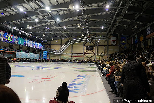 Открытие ледового дворца 