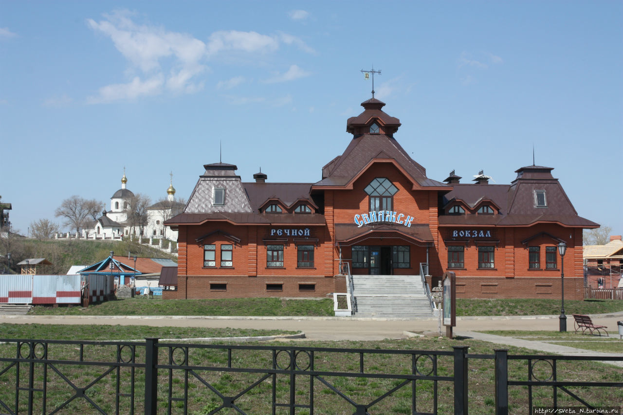 Речной вокзал Свияжска Татарстан, Россия