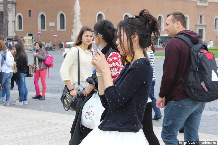 Площадь Венеции. Рим, Италия