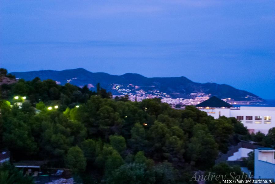 Закат в Ситжесе Ситжес, Испания