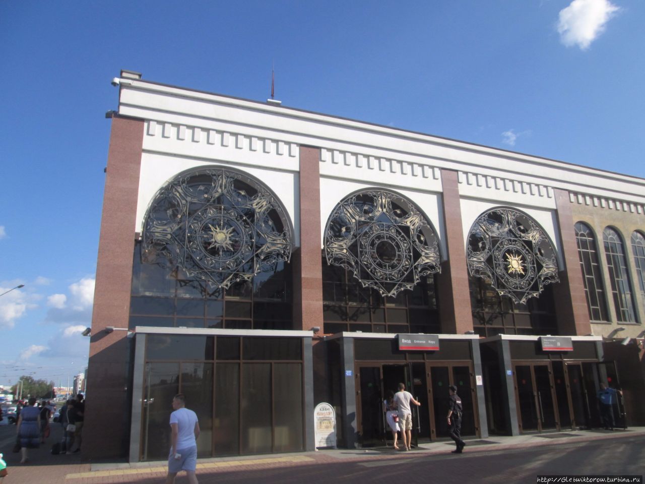 Прогулка около вокзала Казань, Россия