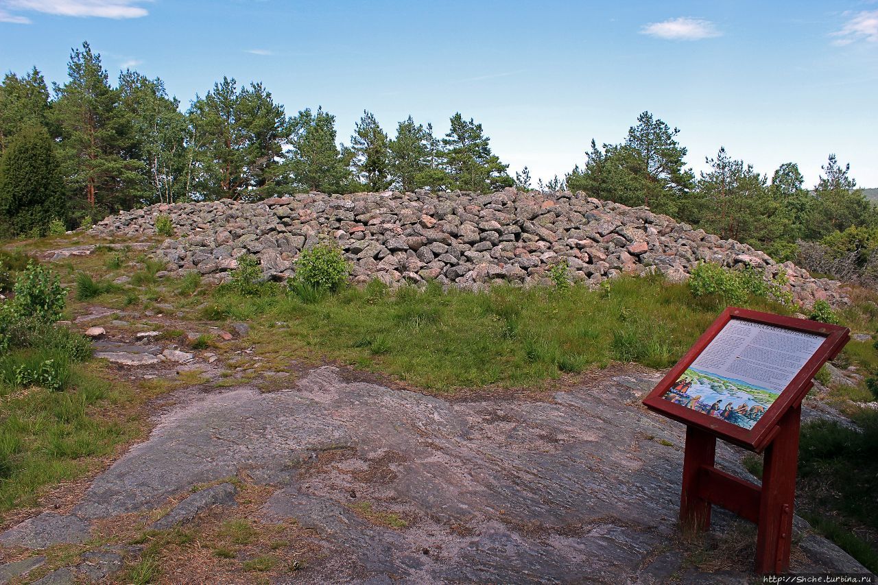 Погребальный курган Бронзового века / The Bronze Age burial cairns