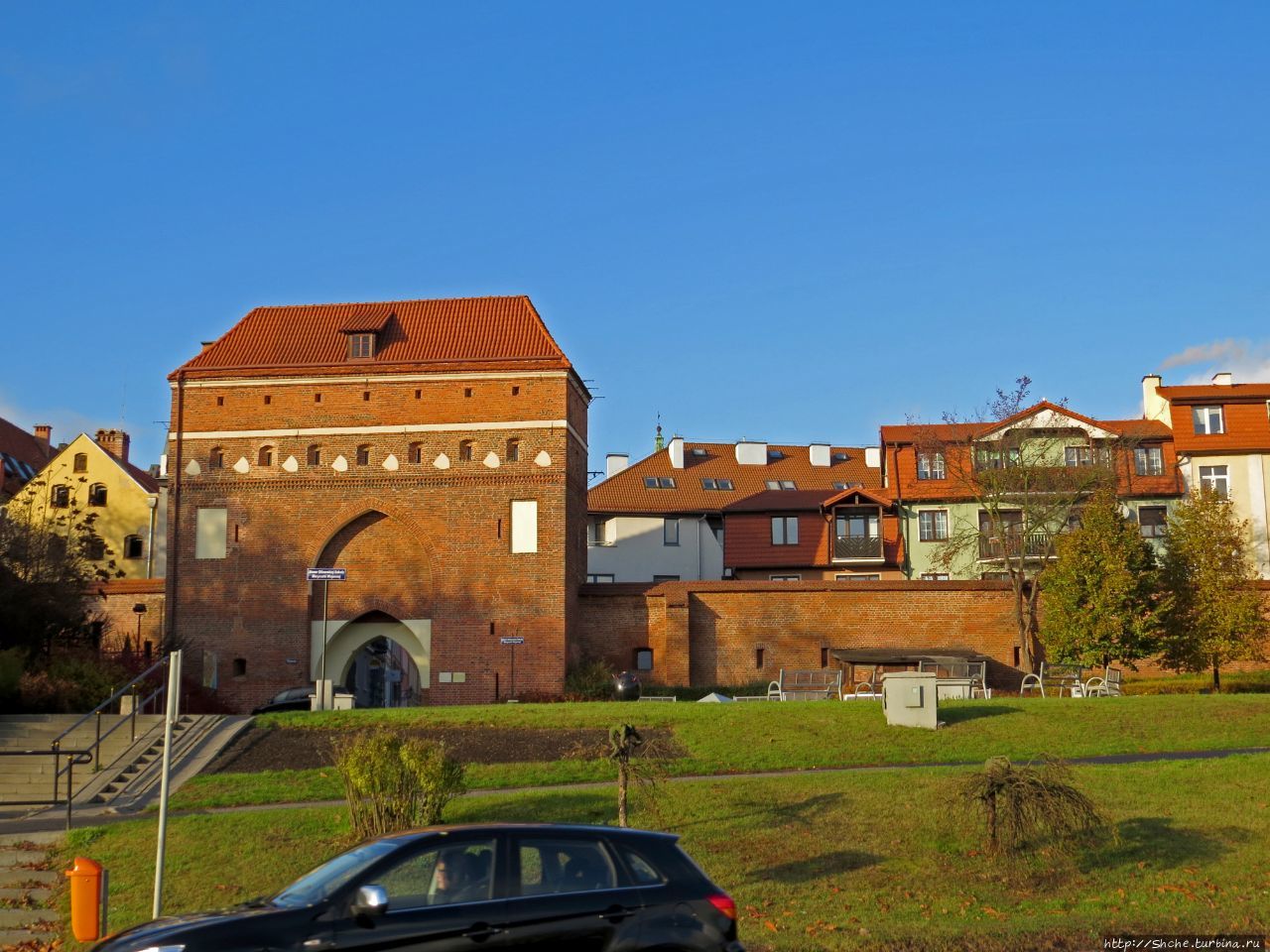 Монастырские ворота Торунь, Польша