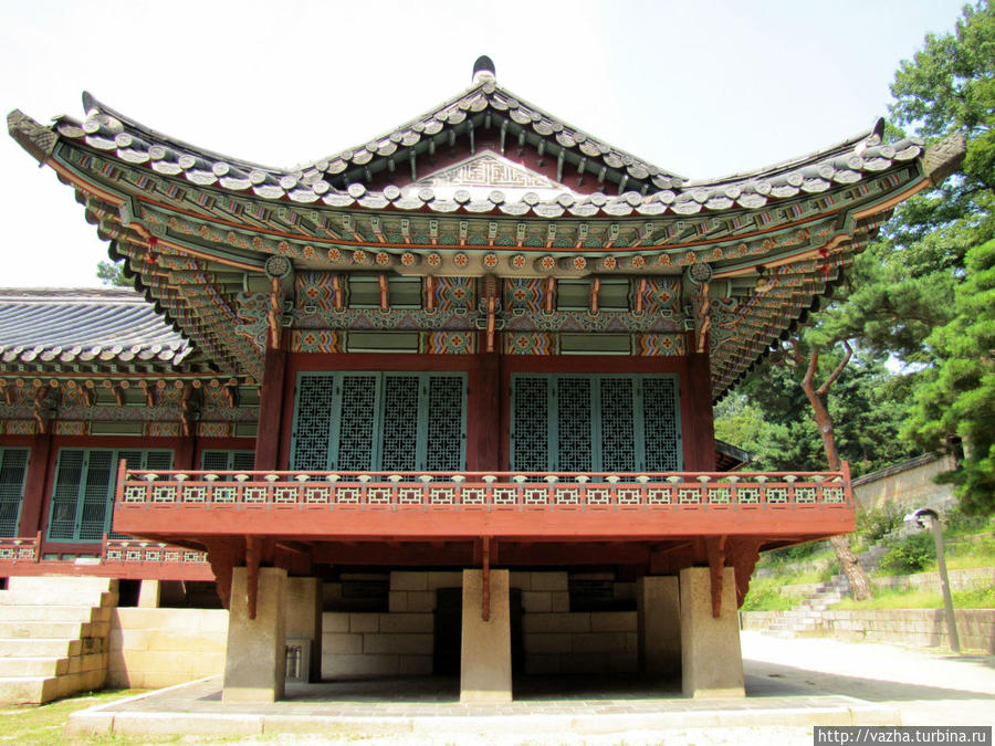 Дворцовый комплекс Чхандоккун. Третья часть. Сеул, Республика Корея