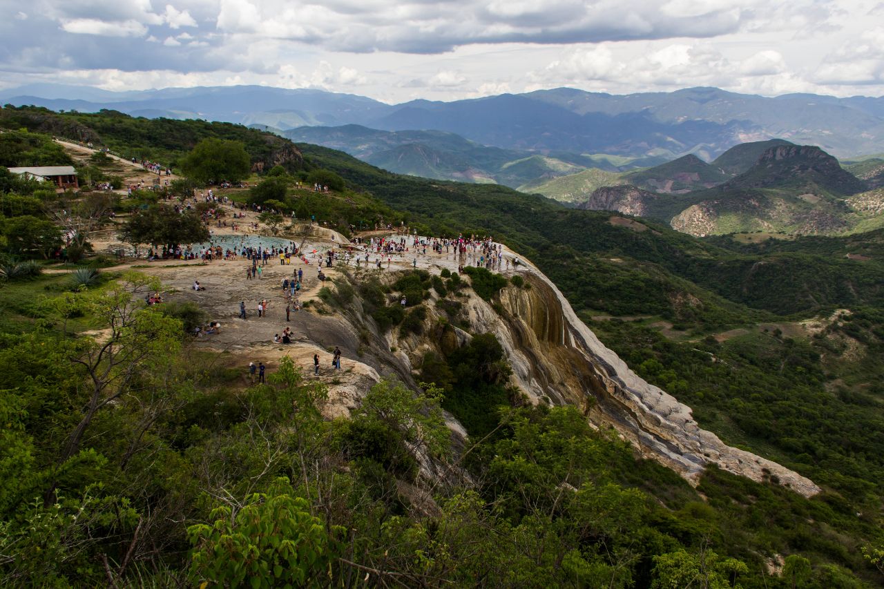 минеральные источники Иерве эль Агуа Штат Оахака, Мексика