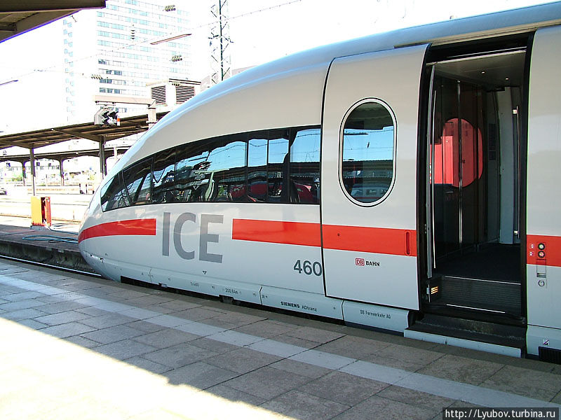 ICE поезда Германия