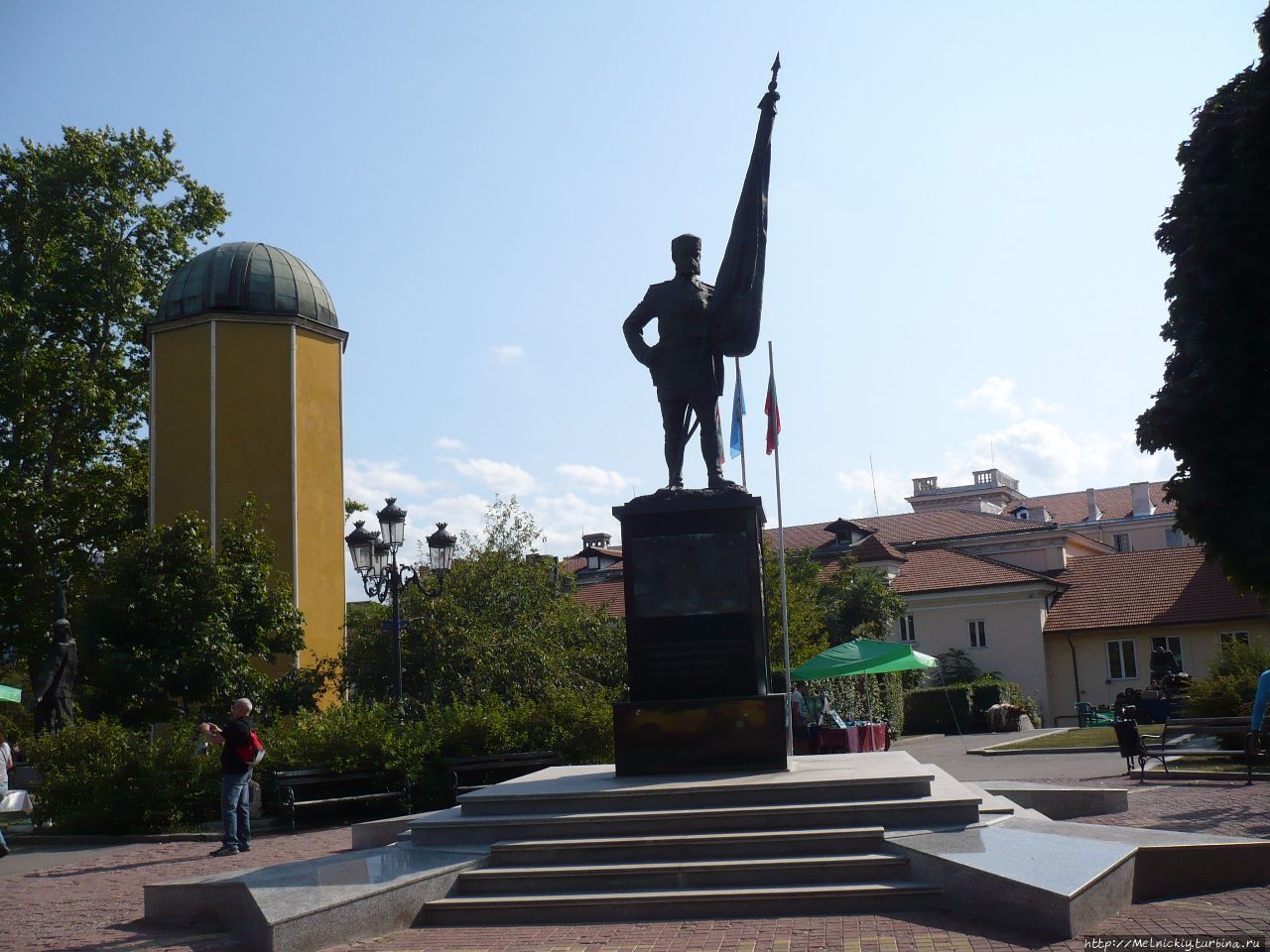 Памятник болгарским ополченцам / Monument to the Bulgarian militiamen