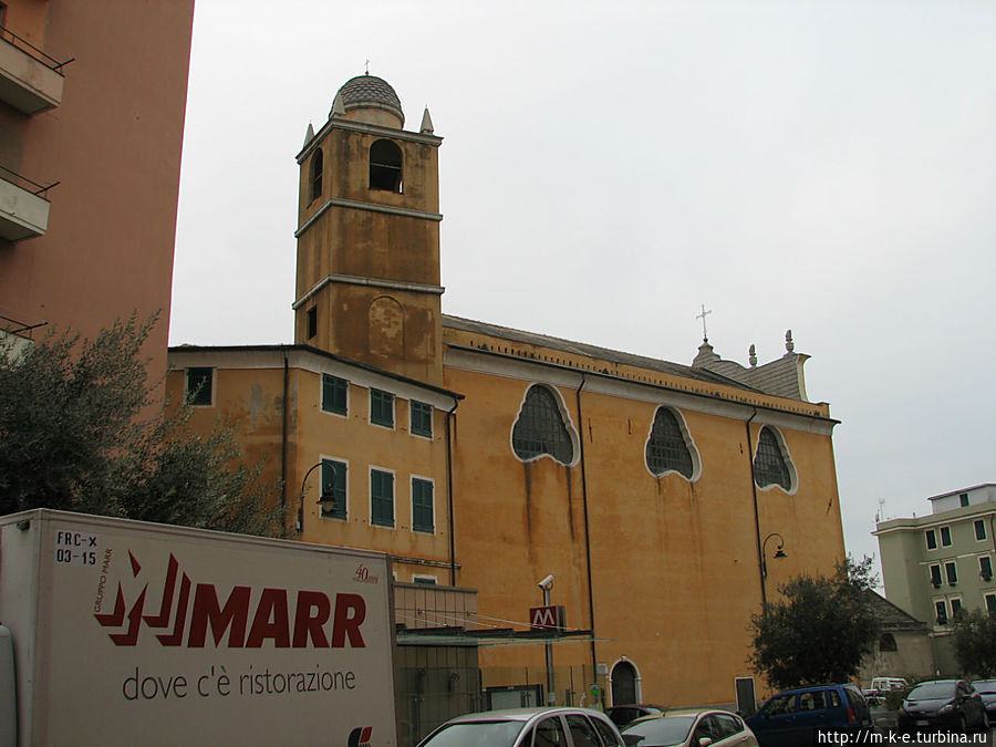 Церковь Спасителя Генуя, Италия